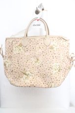 画像1: PINK HOUSE / しろつめ草バッグ  ピンクベージュ O-26-03-14-011-LO-BG-IG-OS (1)