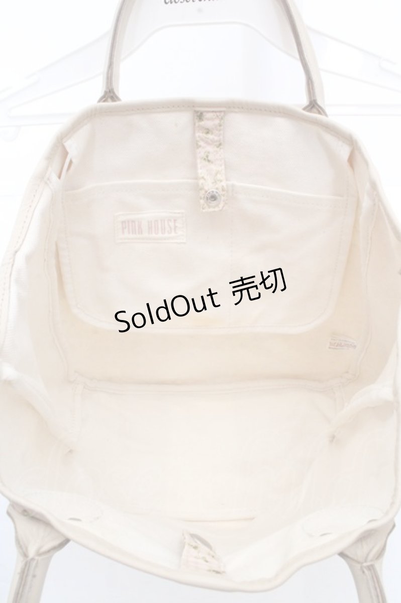 画像4: PINK HOUSE / しろつめ草バッグ  ピンクベージュ O-26-03-14-011-LO-BG-IG-OS (4)