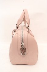 画像3: Alice Mashiro / MA*ゴウヒエンボスバッグ  ピンク O-26-03-14-012-PU-BG-IG-ZTK038 (3)