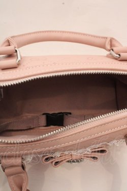 画像5: Alice Mashiro / MA*ゴウヒエンボスバッグ  ピンク O-26-03-14-012-PU-BG-IG-OS