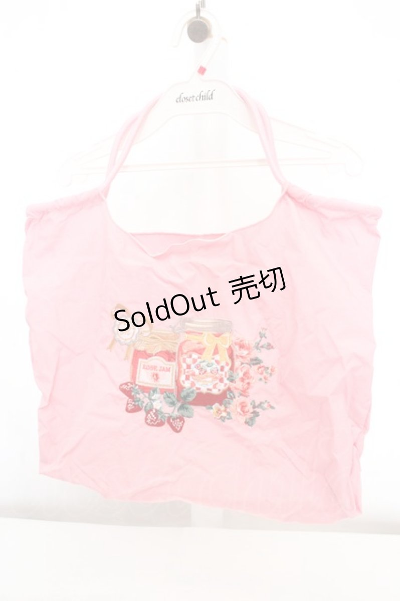 画像1: m petit by misako / 刺繍バッグ  ピンク O-26-03-14-013-LO-BG-OW-ZTK046 (1)