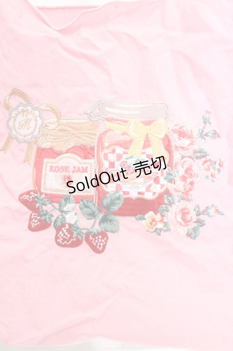 画像2: m petit by misako / 刺繍バッグ  ピンク O-26-03-14-013-LO-BG-OW-ZTK046 (2)