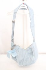 画像1: m petit by misako / AMチュールリボンショルダーバッグ  サックス O-26-03-14-014-LO-BG-OW-ZT0316P (1)