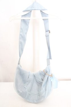 画像3: m petit by misako / AMチュールリボンショルダーバッグ  サックス O-26-03-14-014-LO-BG-OW-OS