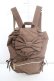 画像1: m petit by misako / TT AM リボンフラップ リュックサック  ブラウン O-26-03-14-015-LO-BG-OW-OS (1)