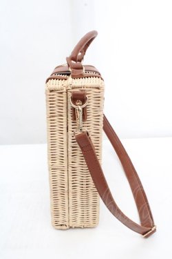 画像3: Amavel / シーリングチャーム付ラタントランクバッグ  ブラウン O-26-03-14-016-CA-BG-OW-OS