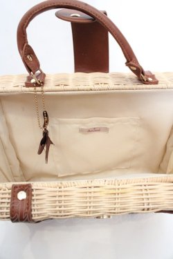 画像5: Amavel / シーリングチャーム付ラタントランクバッグ  ブラウン O-26-03-14-016-CA-BG-OW-OS