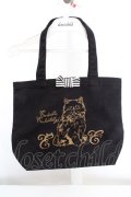 Enchantlic Enchantilly / おしゃま猫ちゃんトートbag  クロ O-26-03-14-019-LO-BG-OW-OS