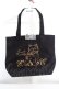 画像1: Enchantlic Enchantilly / おしゃま猫ちゃんトートbag  クロ O-26-03-14-019-LO-BG-OW-OS (1)