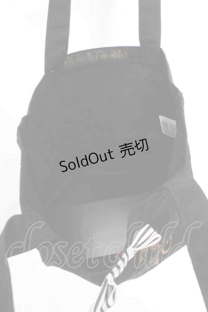 画像4: Enchantlic Enchantilly / おしゃま猫ちゃんトートbag  クロ O-26-03-14-019-LO-BG-OW-ZTK046 (4)