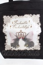 画像2: Enchantlic Enchantilly / ニコエルの王冠トートバッグ  クロ O-26-03-14-020-LO-BG-OW-OS (2)