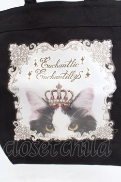 画像2: Enchantlic Enchantilly / ニコエルの王冠トートバッグ  クロ O-26-03-14-020-LO-BG-OW-OS