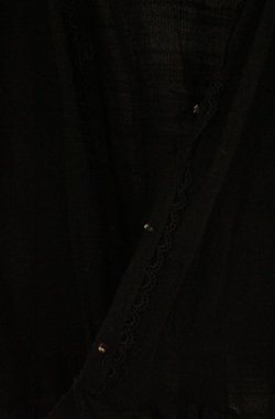 画像2: axes femme / 裾フリルカーディイガン  クロ O-26-03-16-038-AX-TO-IG-OS