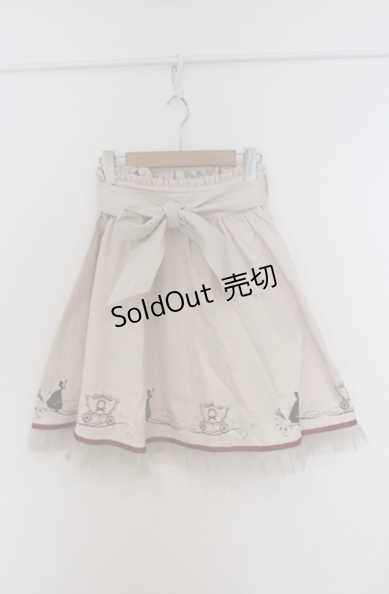 画像1: Amavel / シンデレラptスカート F アイボリー O-26-03-16-006-CA-SK-OW-OS (1)