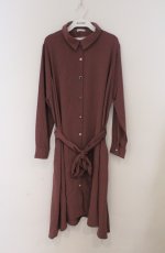 画像1: axes femme / 後ろヨークデザインワンピース M」 ピンク O-26-03-16-044-AX-OP-IG-OS (1)