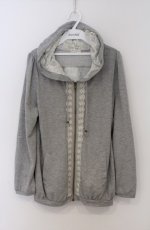 画像1: axes femme / バックチュールパーカー  グレー O-26-03-16-054-AX-TO-IG-OS (1)