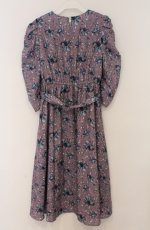 画像3: axes femme / フラワー柄Vネックワンピース M ピンク O-26-03-16-057-AX-OP-IG-ZT0421C (3)