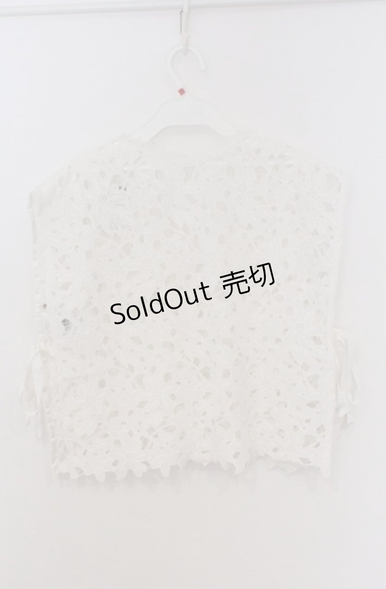 画像3: axes femme / ケミカルレースベスト  オフ O-26-03-16-059-AX-TO-IG-OS (3)