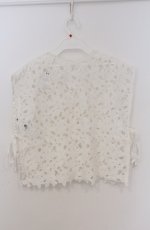 画像3: axes femme / ケミカルレースベスト  オフ O-26-03-16-059-AX-TO-IG-OS (3)