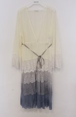 画像1: axes femme / グラデーションレースガウン  ブルー系 O-26-03-16-060-AX-TO-IG-OS (1)