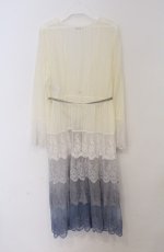 画像3: axes femme / グラデーションレースガウン  ブルー系 O-26-03-16-060-AX-TO-IG-OS (3)