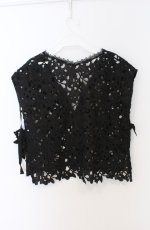 画像3: axes femme / ケミカルレースベスト  クロ O-26-03-16-062-AX-TO-IG-OS (3)