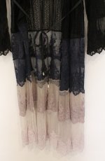 画像2: axes femme / グラデーションレースガウン  ネイビー系 O-26-03-16-065-AX-TO-IG-OS (2)