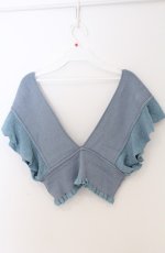 画像3: axes femme POETIQUE / ラメニットビスチェ M サックス O-26-03-16-068-AX-TO-IG-OS (3)