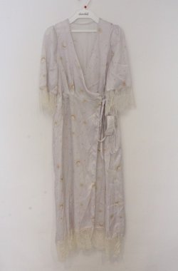 画像1: axes femme / 星座プリントナイトガウン  オフ O-26-03-16-070-AX-OP-IG-OS