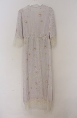 画像3: axes femme / 星座プリントナイトガウン  オフ O-26-03-16-070-AX-OP-IG-OS