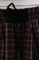 画像2: axes femme / チェックスカート M ワイン O-26-03-16-009-AX-SK-OW-OS (2)