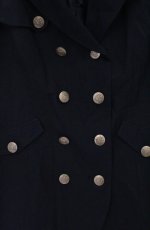 画像2: axes femme POETIQUE / バックプリーツロングベスト  クロ O-26-03-16-073-AX-TO-IG-OS (2)