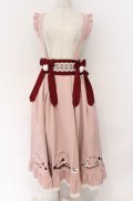 Amavel / うさいちごの和菓子ロングスカート  ピンク O-26-03-16-080-CA-SK-IG-OS