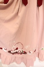 画像3: Amavel / うさいちごの和菓子ロングスカート  ピンク O-26-03-16-080-CA-SK-IG-OS (3)