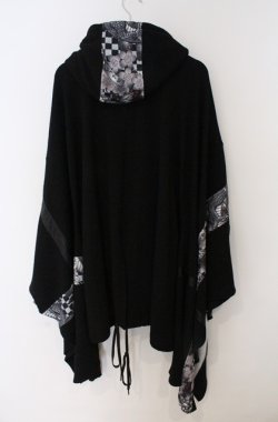 画像3: Qutie Frash / 着物パーカー F ブラック O-26-03-16-084-QU-CO-OW-OS