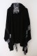 画像3: Qutie Frash / 着物パーカー F ブラック O-26-03-16-084-QU-CO-OW-OS (3)