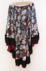 画像2: Qutie Frash / 後ろロングスカート  レッド O-26-03-16-089-QU-SK-OW-OS (2)