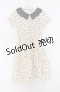 merry jenny / ドットスカラップワンピース F アイボリー O-26-03-16-091-LO-OP-OW-OS