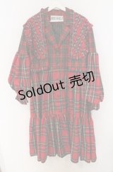 HEIHEI / ヨークドッキングスーツワンピース  アカ O-26-03-16-093-PU-OP-OW-OS