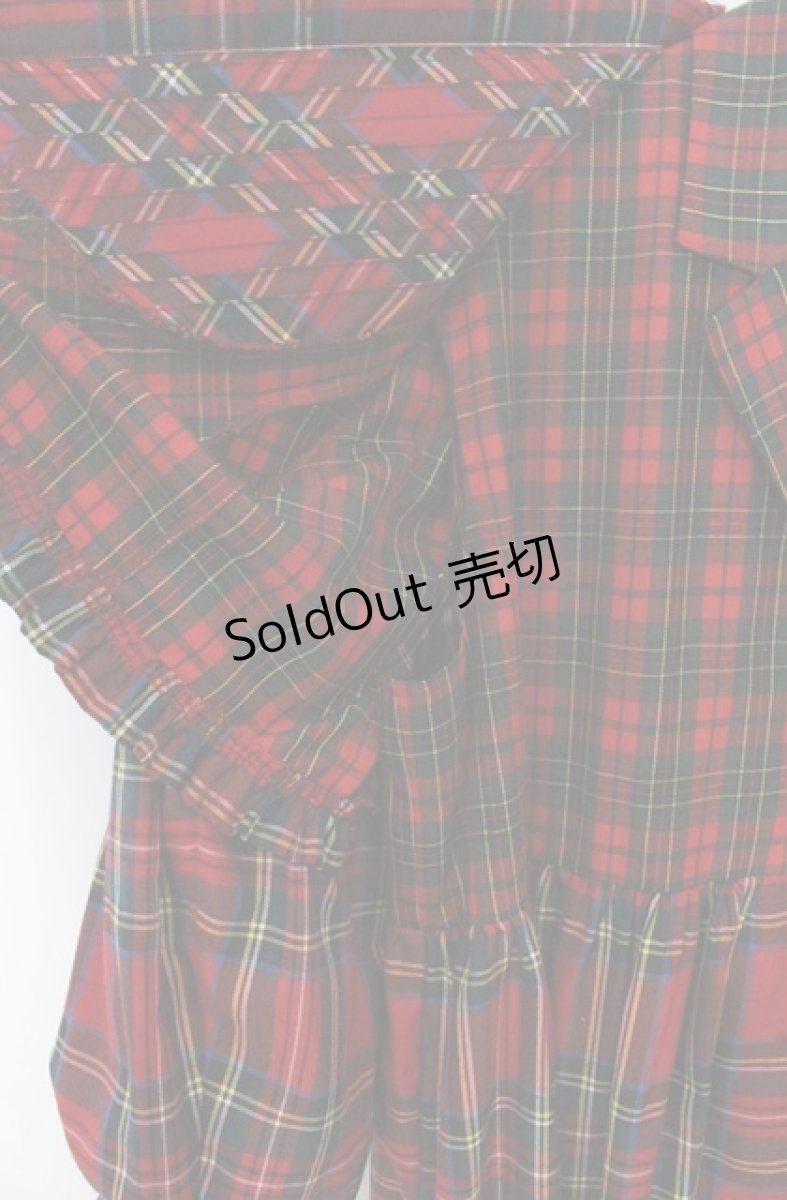 画像4: HEIHEI / ヨークドッキングスーツワンピース  アカ O-26-03-16-093-PU-OP-OW-OS (4)