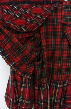 画像4: HEIHEI / ヨークドッキングスーツワンピース  アカ O-26-03-16-093-PU-OP-OW-OS