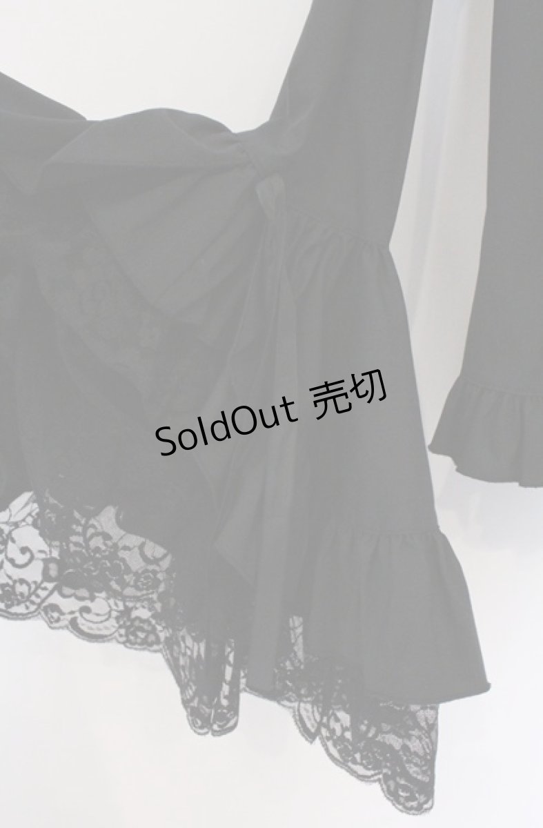 画像3: MARBLE / 別タイ付きクラシカルデコレーションブラウス  ブラック O-26-03-16-096-GO-BL-OW-OS (3)