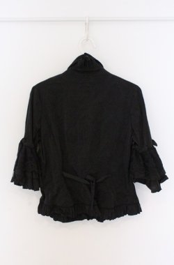 画像4: MARBLE / カメオタイ付きパールデコレーションクラシックブラウス M ブラック O-26-03-16-097-GO-BL-OW-OS