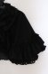 画像2: MARBLE / フリル重ねボリュームケープ  ブラック O-26-03-16-099-GO-TO-OW-OS (2)