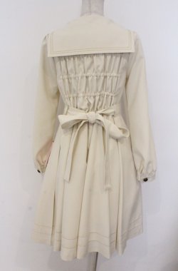 画像4: metamorphose / 長袖セーラーリボンワンピース 1 アイボリー O-26-03-16-101-ME-OP-OW-OS