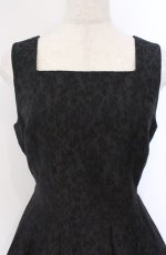 画像2: Moi-meme-Moitie / Lilyレースジャンパースカート F ブラック O-26-03-16-102-MO-OP-OW-OS (2)