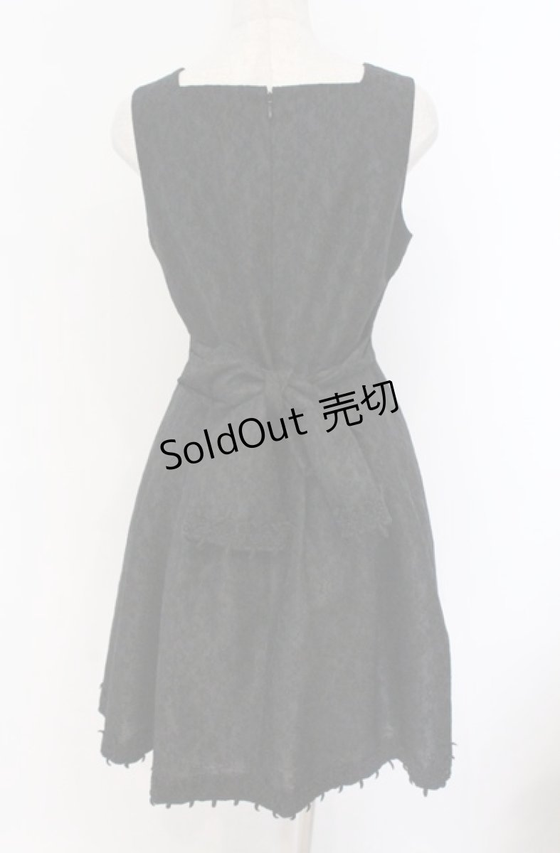 画像3: Moi-meme-Moitie / Lilyレースジャンパースカート F ブラック O-26-03-16-102-MO-OP-OW-OS (3)