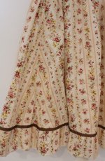 画像2: Amavel / ストライプ花柄バッスルサリバンスカート M ピンク系 O-26-03-16-013-CA-SK-OW-OS (2)