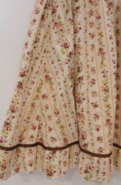 画像2: Amavel / ストライプ花柄バッスルサリバンスカート M ピンク系 O-26-03-16-013-CA-SK-OW-OS