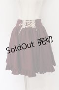 Amavel / BACKフリルレースUPサリバンスカート M ワイン O-26-03-16-016-CA-SK-OW-OS